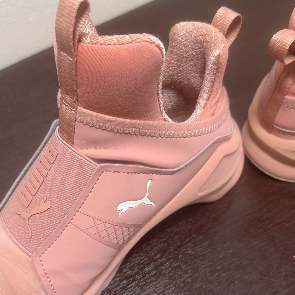 Puma Women's Blush Pink Slip-On Sneakers - Picture 3 of 6